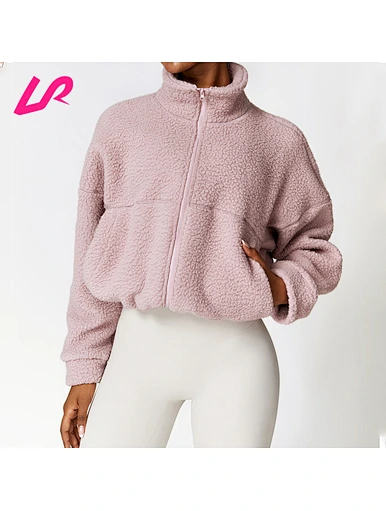 Stay stylish and comfortable with our crop zip up jacket. Made with high-quality materials, our jacket offers both durability and comfort for everyday wear.